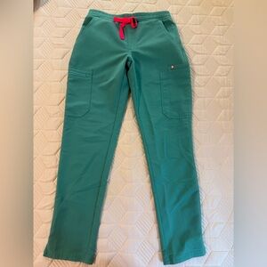 Figs yola scrub bottoms surgical green XS